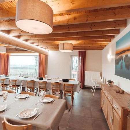 הוילה Le Loup Gris - 35 Pers - Vue-Wellness, Butgenbach-Malmedy מראה חיצוני תמונה