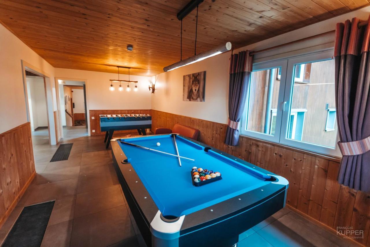 הוילה Le Loup Gris - 35 Pers - Vue-Wellness, Butgenbach-Malmedy מראה חיצוני תמונה
